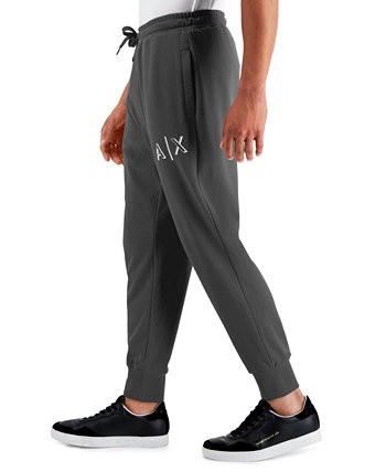 Мужские флисовые спортивные штаны Icon с логотипом, созданные для Macy's Armani
