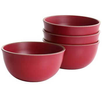 Gibson Home Rockabye 4 Piece Melamine Cereal Bowl Set Gibson Home