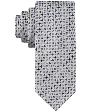 Мужской удлиненный галстук мини-яблочко Calvin Klein