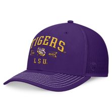 Men's Top of the World Purple LSU Tigers Carson Trucker Adjustable Hat Top of the World