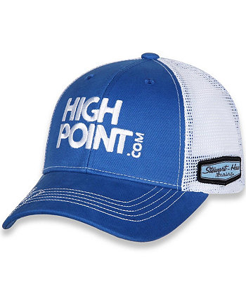 Мужская регулируемая шляпа Royal and White Chase Briscoe Highpoint.com Stewart-Haas Racing Team Collection