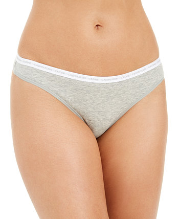 CK One Cotton Singles Thong Underwear QD3783 Calvin Klein