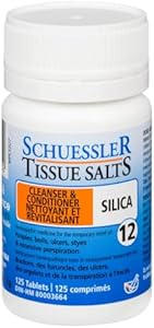 Silica-100 tabs Brand: Schuessler Tissue Salts Schuessler Tissue Salts