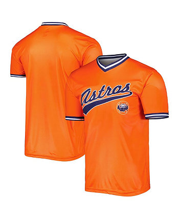 Мужская оранжевая футболка команды Houston Astros Cooperstown Collection Team Stitches