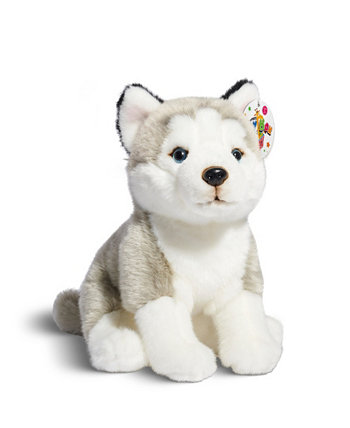 10-дюймовый плюшевый щенок флоппи-хаски, созданный для Macy's Geoffrey's Toy Box