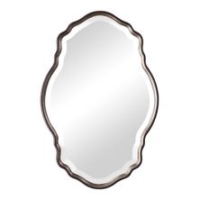 Настенное зеркало со старинным серебром и отделкой цвета шампанского Unbranded