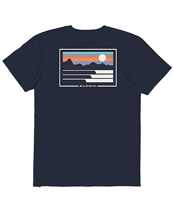 Мужская футболка «Земля и море» Quiksilver