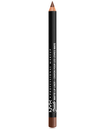 Замшевый матовый карандаш для губ NYX COSMETICS
