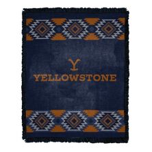 Yellowstone Hamilton Stripe Jacquard Throw Blanket Yellowstone
