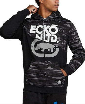 Мужской пуловер с капюшоном и камуфляжным принтом Ecko Unltd