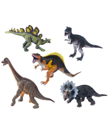 Набор из 5 предметов коллекционирования динозавров, созданный для вас компанией Toys R Us Animal Zone