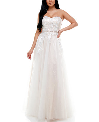 Вышитое бальное платье с вышивкой, созданное для Macy's Say Yes to the Prom
