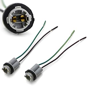 iJDMTOY 912 920 921 T15 Nylon Base Socket/Base w/Pigtail Wiring Harness As Repair, Replacement or Retrofit IJDMTOY