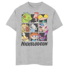 Boys 8-20 Nickelodeon Cartoon Character Portraits Graphic Tee Nickelodeon
