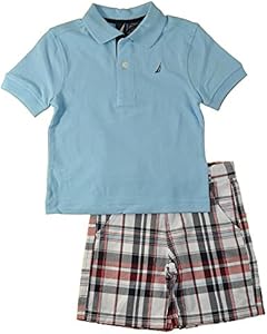 Nautica Toddler Boys' 2 Piece Polo Set Nautica