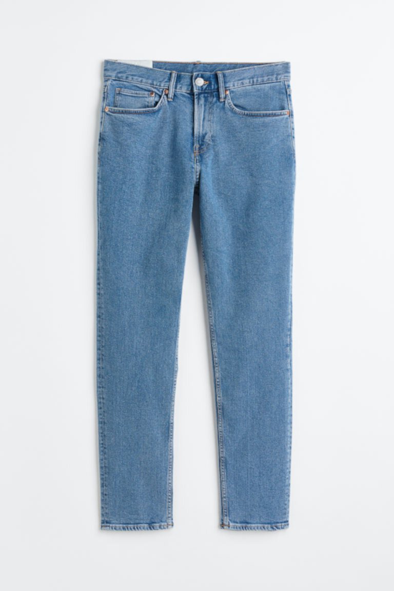 узкие джинсы H&M