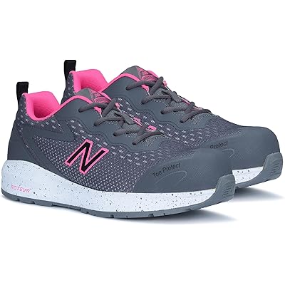 New Balance Logic Comp Toe EH PR SR: композитный носок, противоударная и нескользящая обувь New Balance Work & Safety