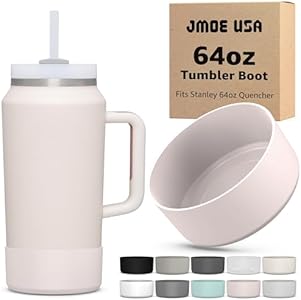 Силиконовый защитный чехол для стаканов 64oz, подходит для Stanley Quencher H2.0, без BPA, защита от царапин и вмятин Jmoe USA