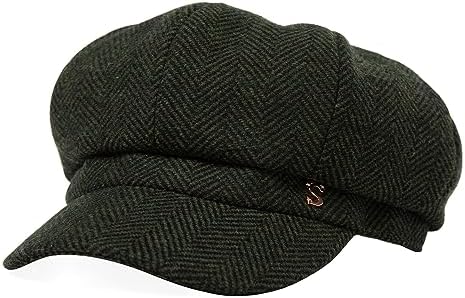 Кепка восьмиклинка Comhats Womens Merino Fashion Newsboy Hats Wool Visor Beret Cabbie Cap Ladies Comhats