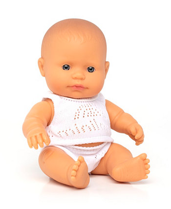 Набор кукол для новорожденного мальчика, 8,75 дюйма, для мальчиков, 3 предмета Miniland