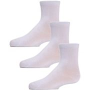 Unisex Cotton Blend Mid-cut Socks 3-pack Memoi