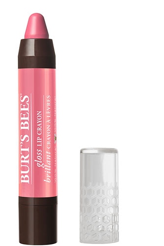 Burt's Bees 100% натуральный увлажняющий блеск для губ Карандаш для губ Pink Lagoon -- 0,1 унции BURT'S BEES