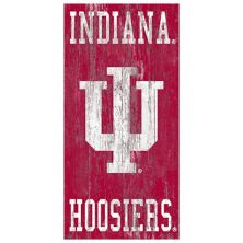 Indiana Hoosiers Heritage Logo Wall Sign Fan Creations