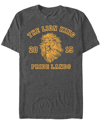 Мужская футболка с короткими рукавами Disney The Live Action Mufasa Pride Lands с плакатом Lion King
