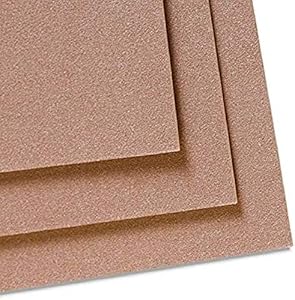 Clairefontaine - Ref 197013C - Pastelmat Card Sheets (Pack of 5 Sheets) - 360gsm Card - 24 x 32cm - Brown Colour - Specially Formulated for Use with Pastels Clairefontaine