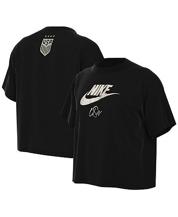 Черная футболка Big Boys USWNT Futura Nike