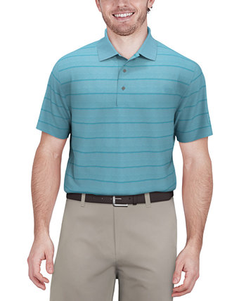 Men's Short Sleeve Birdseye Jacquard Performance Polo Shirt PGA TOUR
