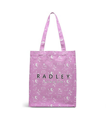 Кожаная сумка-тоут среднего размера с открытым верхом Astrology Radley London