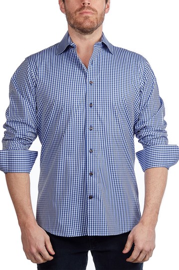 Современная рубашка в клетку Gingham Levinas