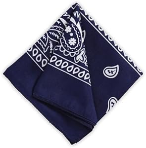 Tough Headwear Large Bandana Headband - Handkerchief Bandanas for Men & Women - Paisley Bandana Pack - Cowboy Scarf Tough Headwear