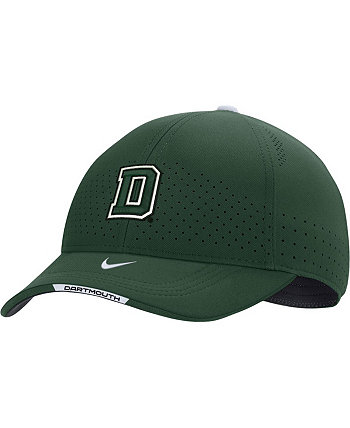 Мужская зеленая кепка Dartmouth Big Green 2022 Sideline Classic99 Swoosh Performance Flex Hat Nike