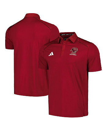Мужская бордовая рубашка-поло Boston College Eagles Classic AEROREADY Adidas