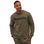 Мужской лонгслив Bench с перфорированным логотипом, 60% хлопок, 40% полиэстер, комфортный крой Bench DNA