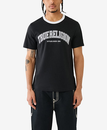 Мужские футболки с короткими рукавами Collegiate Ringer True Religion
