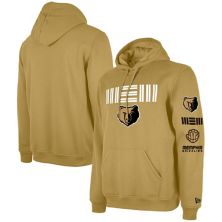 Мужской пуловер из джерси с капюшоном New Era Tan Memphis Grizzlies Big & Tall 2023/24 City Edition New Era x Staple