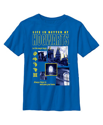 Boy's Harry Potter Life is Better at Hogwarts  Child T-Shirt Warner Bros.
