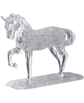 3D Crystal Puzzle-Horse White - 98 шт. BePuzzled