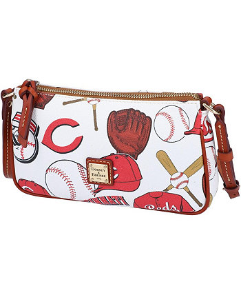 Женская сумка через плечо Cincinnati Reds Gameday Lexi с небольшим футляром для монет Dooney & Bourke