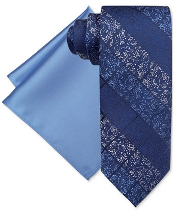 Мужской комплект галстука и нагрудного платка с узором пейсли Steve Harvey