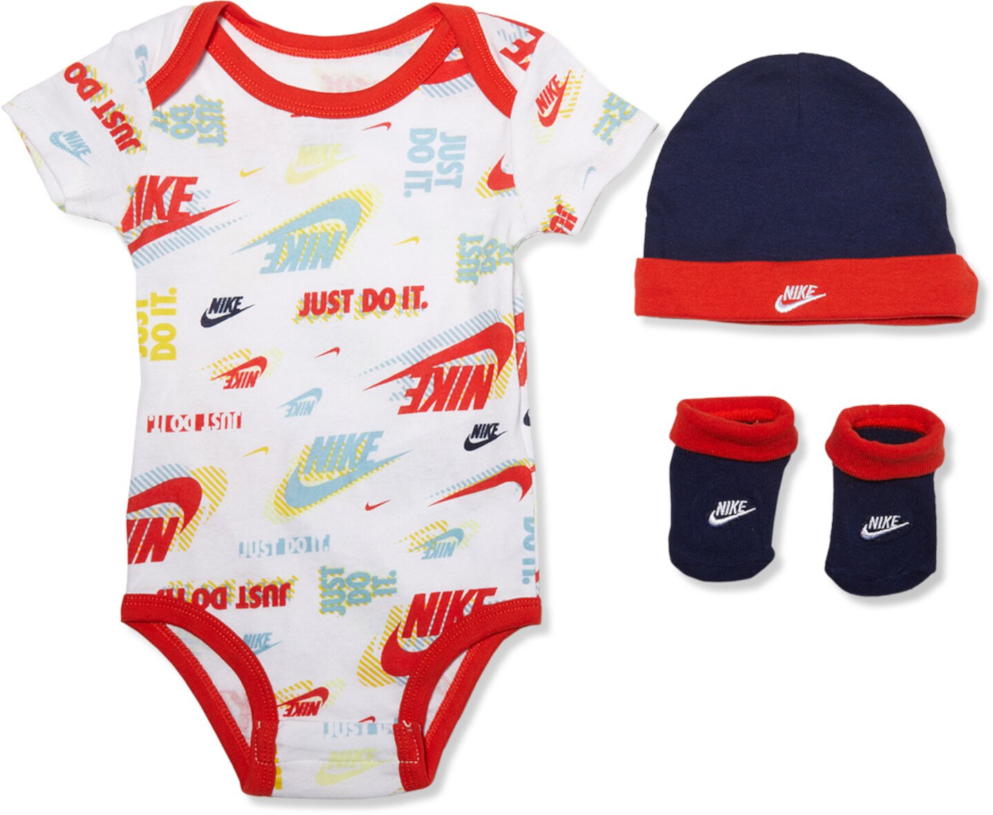 Боди, шапка и пинетки (для младенцев/малышей) Nike Kids