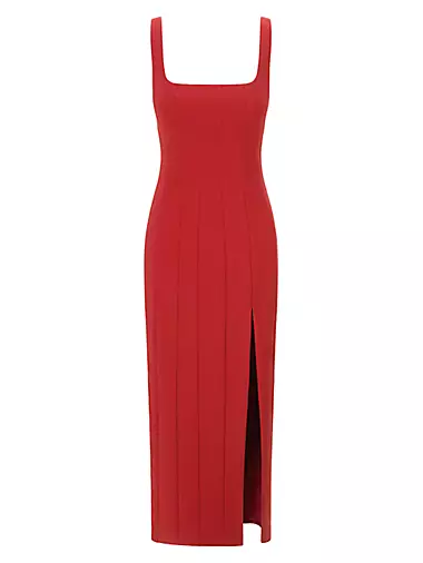 Portrait Scoopneck Maxi Dress STAUD