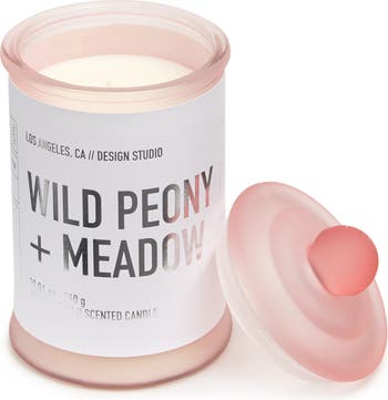 Свеча Wild Peony + Meadow Lab Jar - 19 унций PORTOFINO CANDLES