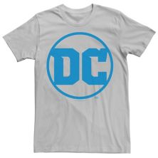 Мужская простая синяя футболка с логотипом DC Comics DC Comics