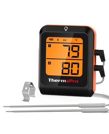 Упаковка из 1 интеллектуального Bluetooth-термометра для мяса и пищевых продуктов TP920W, диапазон 500 футов ThermoPro