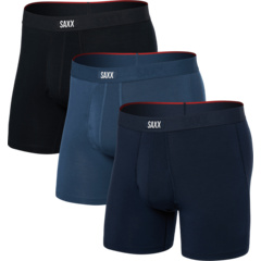 Мужские Трусы SAXX Vibe Extra Super Soft Boxer Brief Fly 3-Pack SAXX