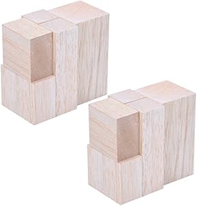 Sumind 12 Pcs Balsa Blocks for Carving 4 Sizes Whittling Wood Carving Kit for Craft Unfinished Wood Blocks 2x1x1, 4x1x1, 4x2x2, 2x2x1 Inches Sumind